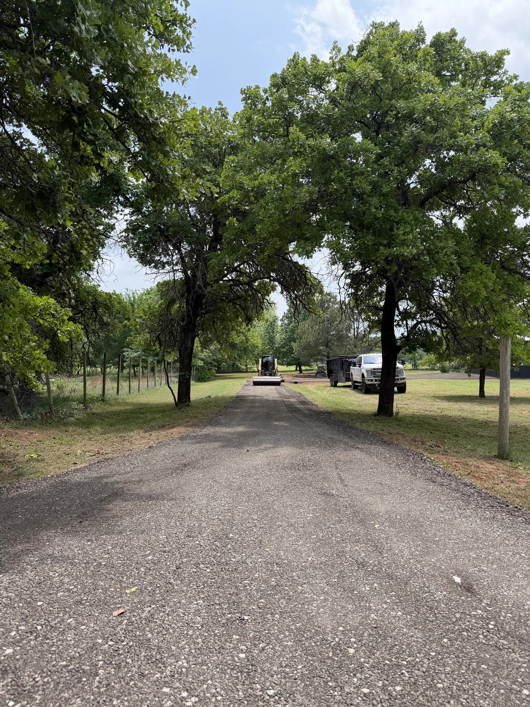 After: Asphalt milling driveway, Dibble